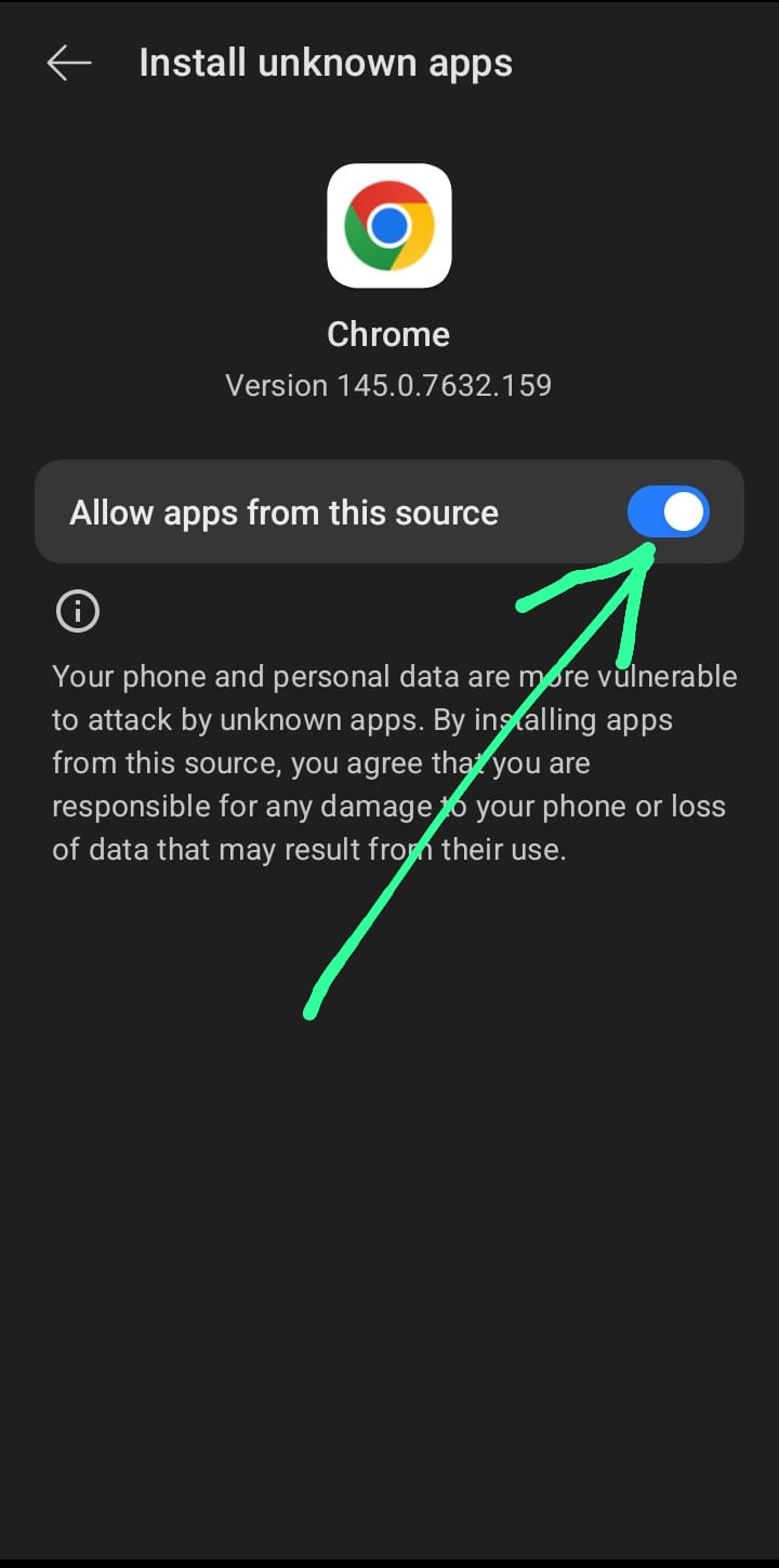 2. Allow Sources